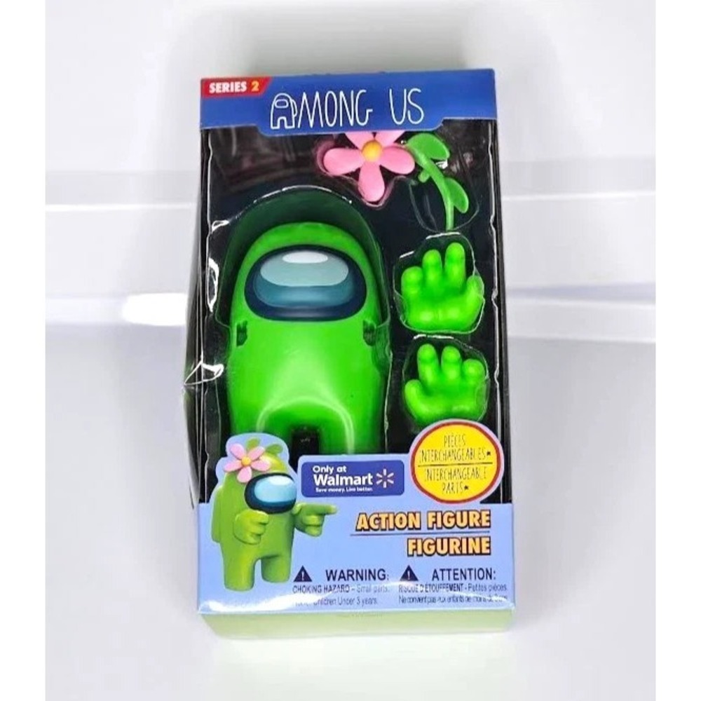 Toikido Among Us Green Crewmate Action Figure Series 2 Exclusive Walmart